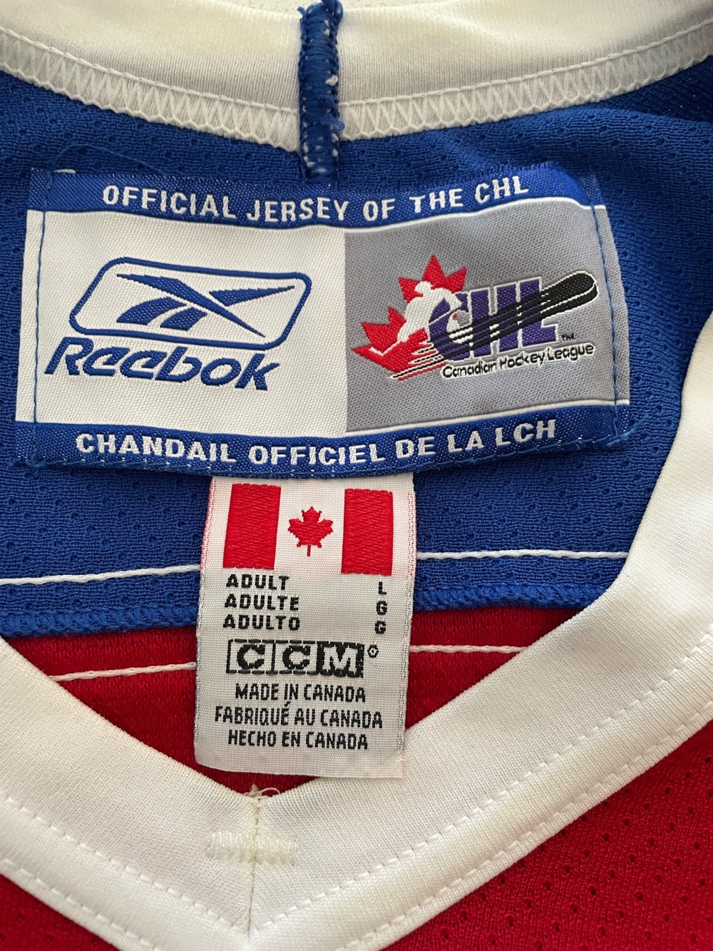 Reebok WHL jersey Edmonton Oil Kings - Size Large - Picture 5 of 5